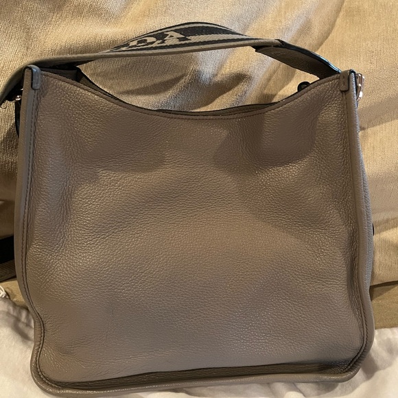 Gently used Prada hobo bag in clay color - Picture 4 of 7